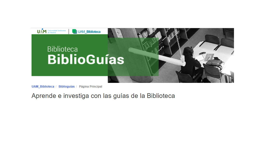 Aprende e investiga con nuestras biblioguías y tutoriales