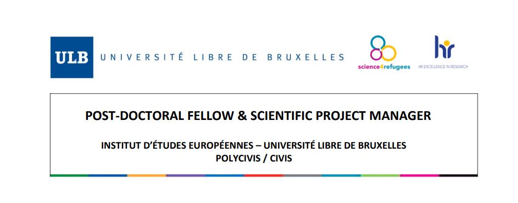 Post-doctoral fellow & scientific project manager