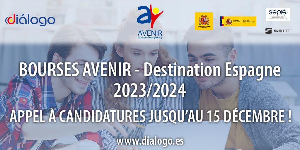 Becas Avenir Destino España 2023_24