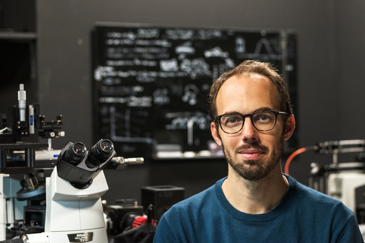 El investigador Ferry Prins en un laboratorio 