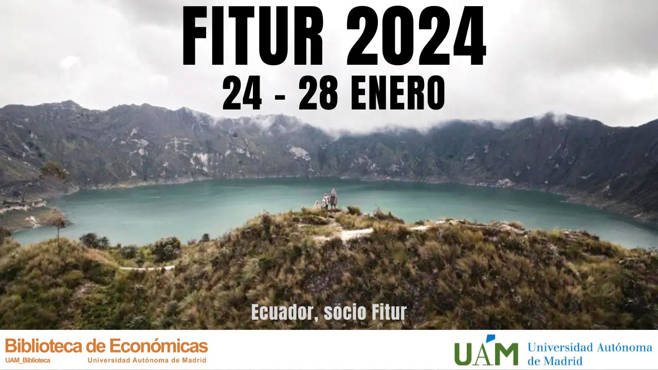 Cartel anunciando Fitur 2024