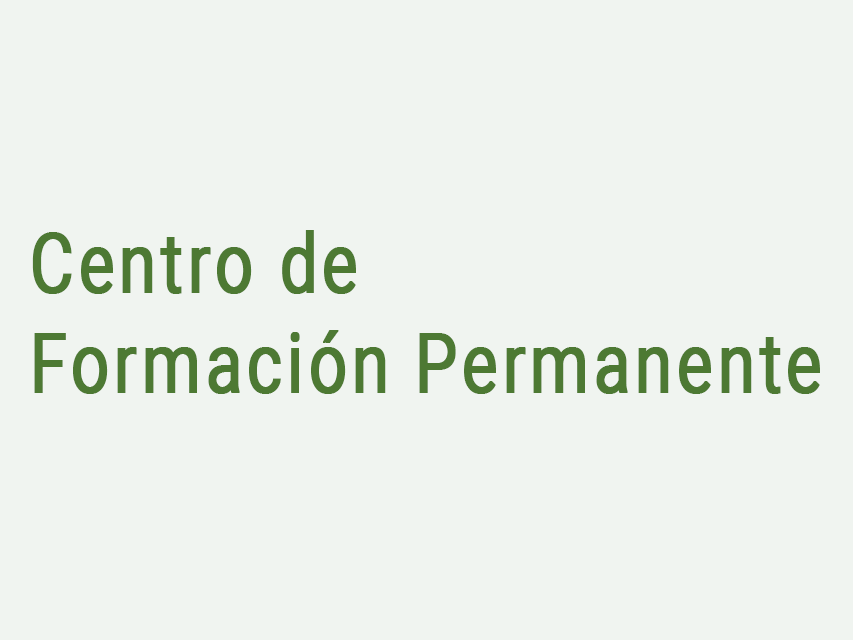 Logo Centro de Formación Permanente