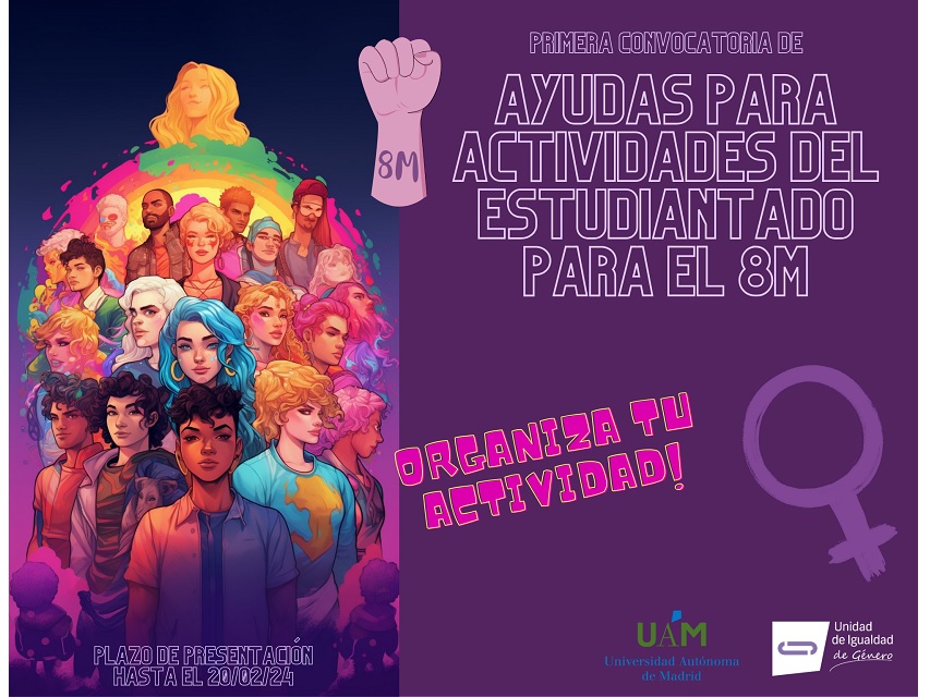 8M 2024 - Convocatoria Ayudas Estudiantado