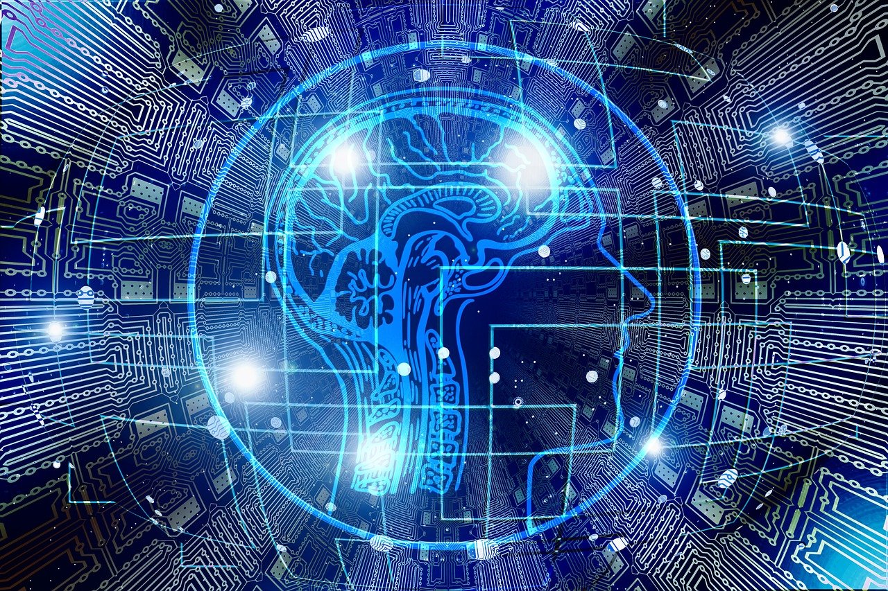 Imagen gráfica de un cerebro que representa conexiones neuronales. / Gerd Altmann (Pixabay)