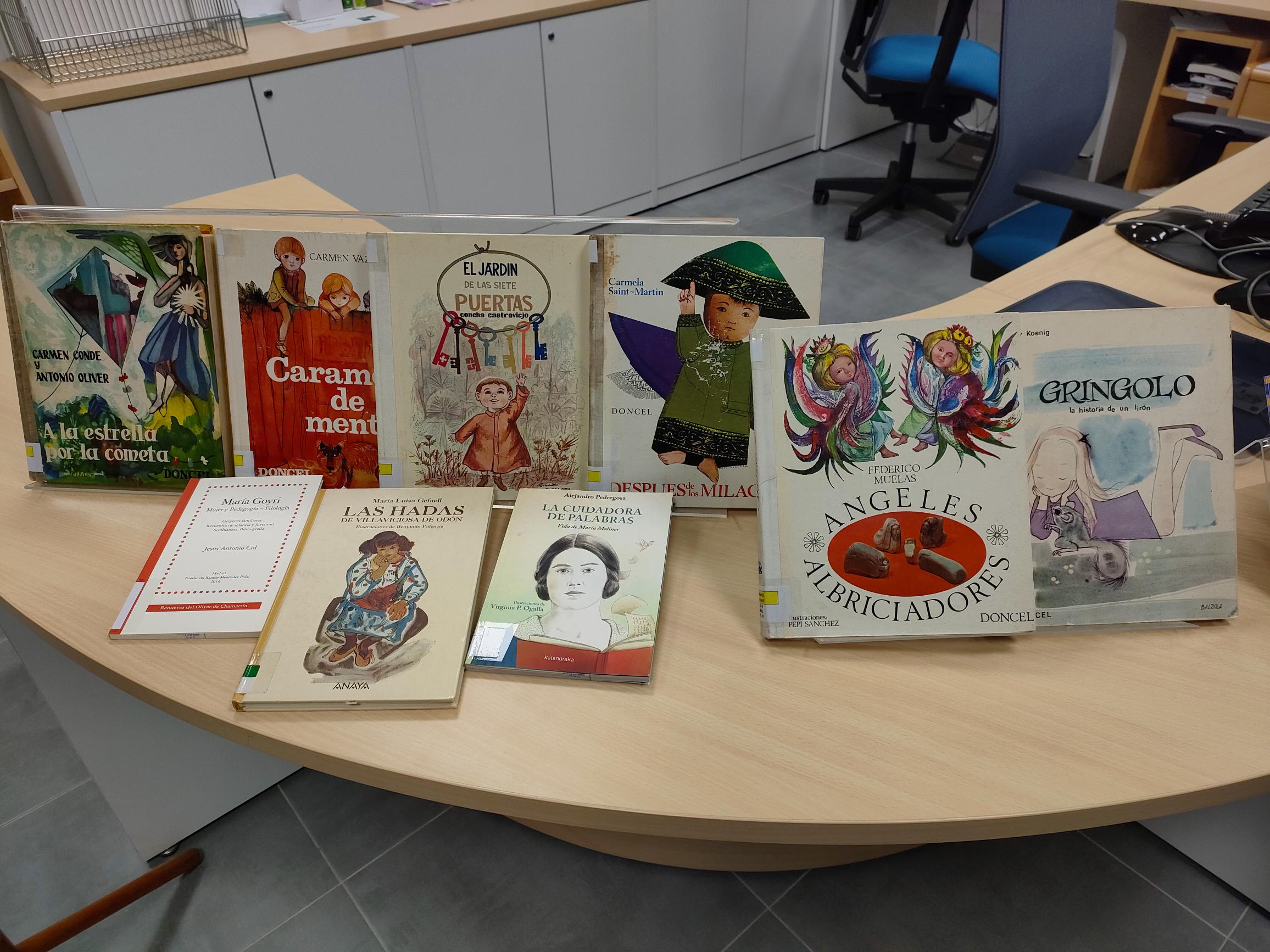 Portada exposición Mujeres en la Biblioteca de Educación