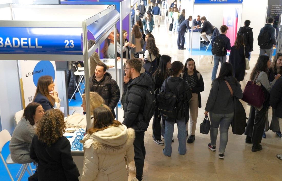 Imagen del XX Foro de Empleo en la Facultad de Ciencias Económicas y Empresariales. / UAM 