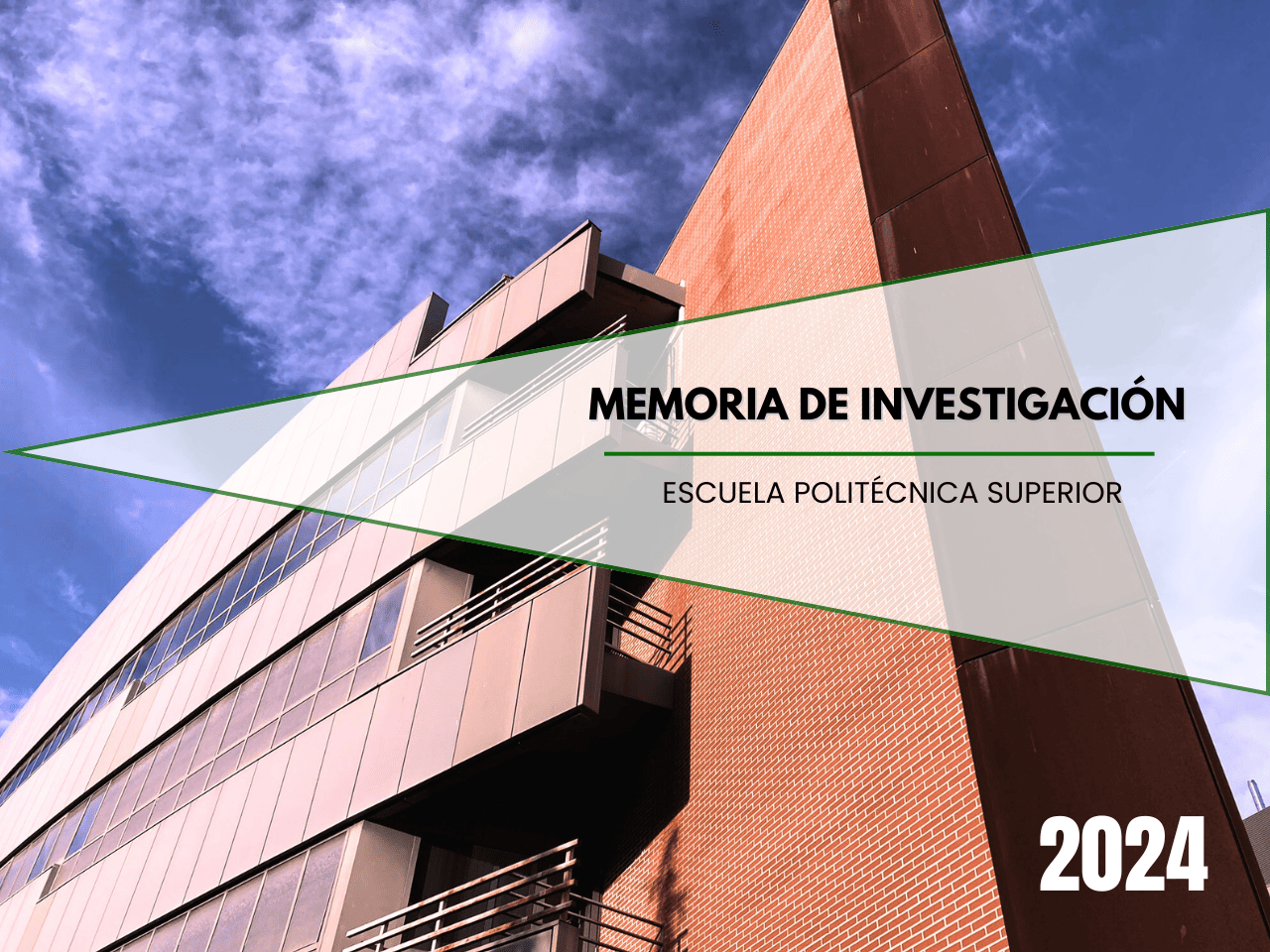 Memoria de investigación de la Escuela Politécnica Superior 2022