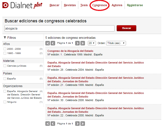 Dialnet busqueda tesis