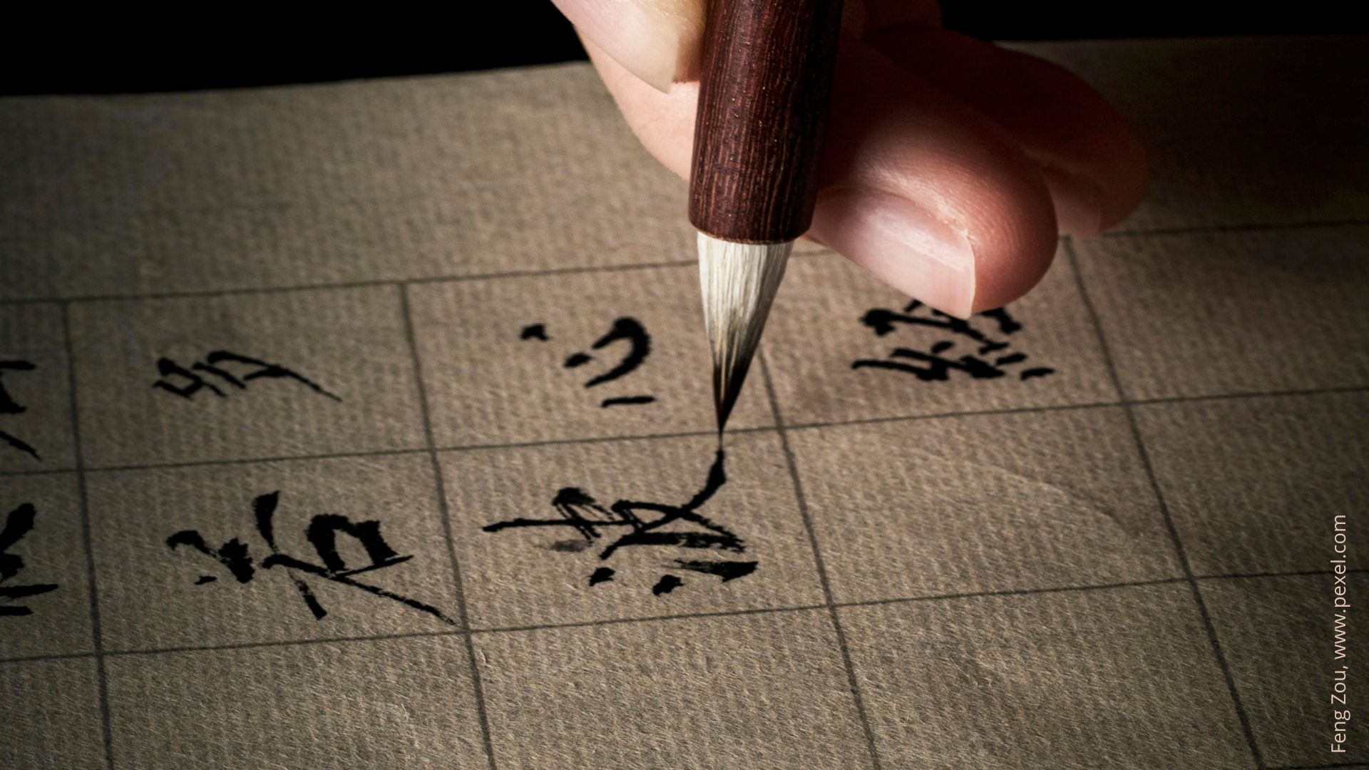Escritura de caracteres chinos
