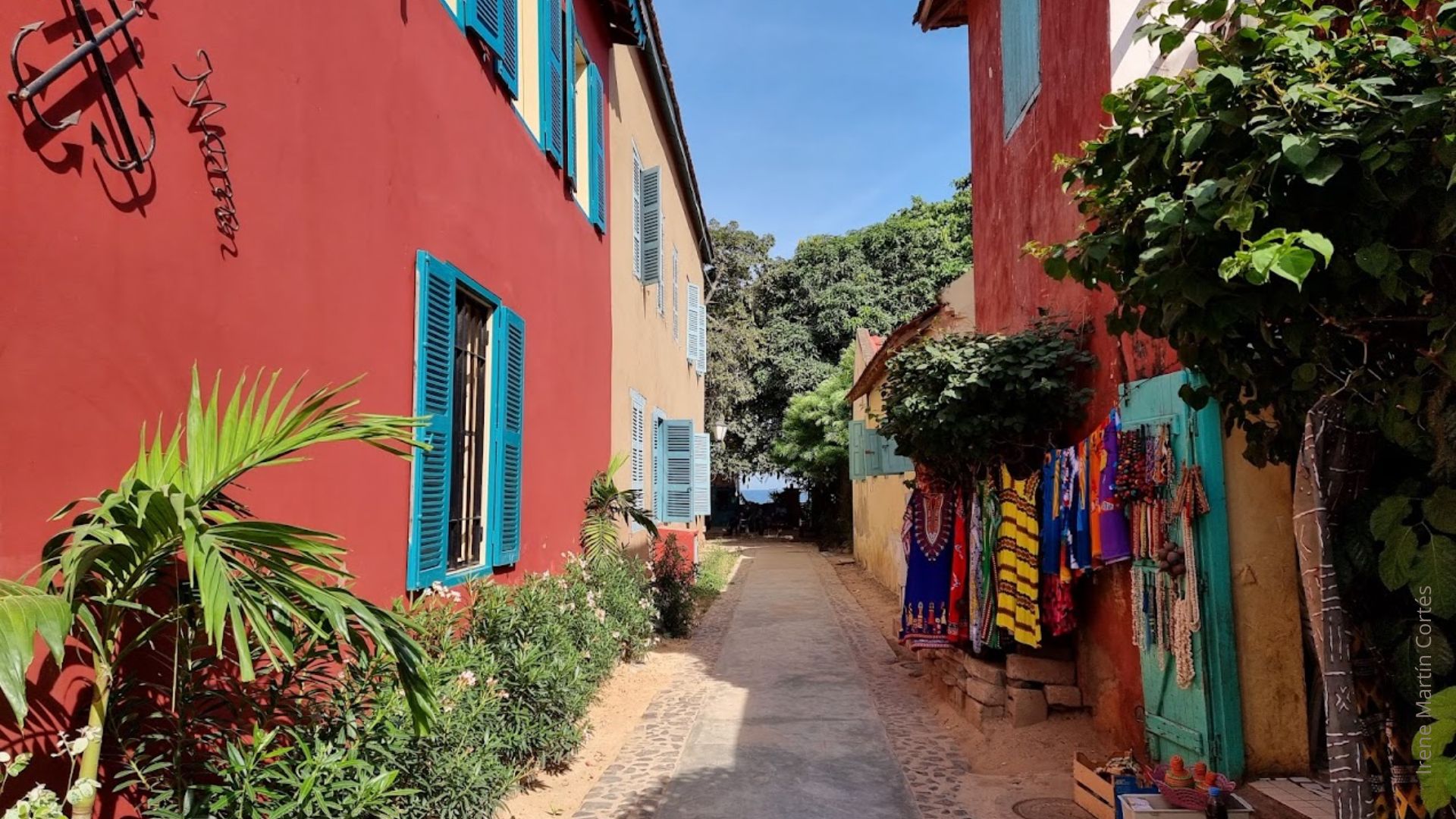 Calle colorida
