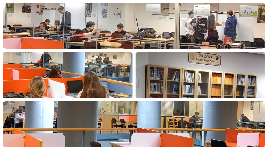 Collage de fotos de la Sala 3