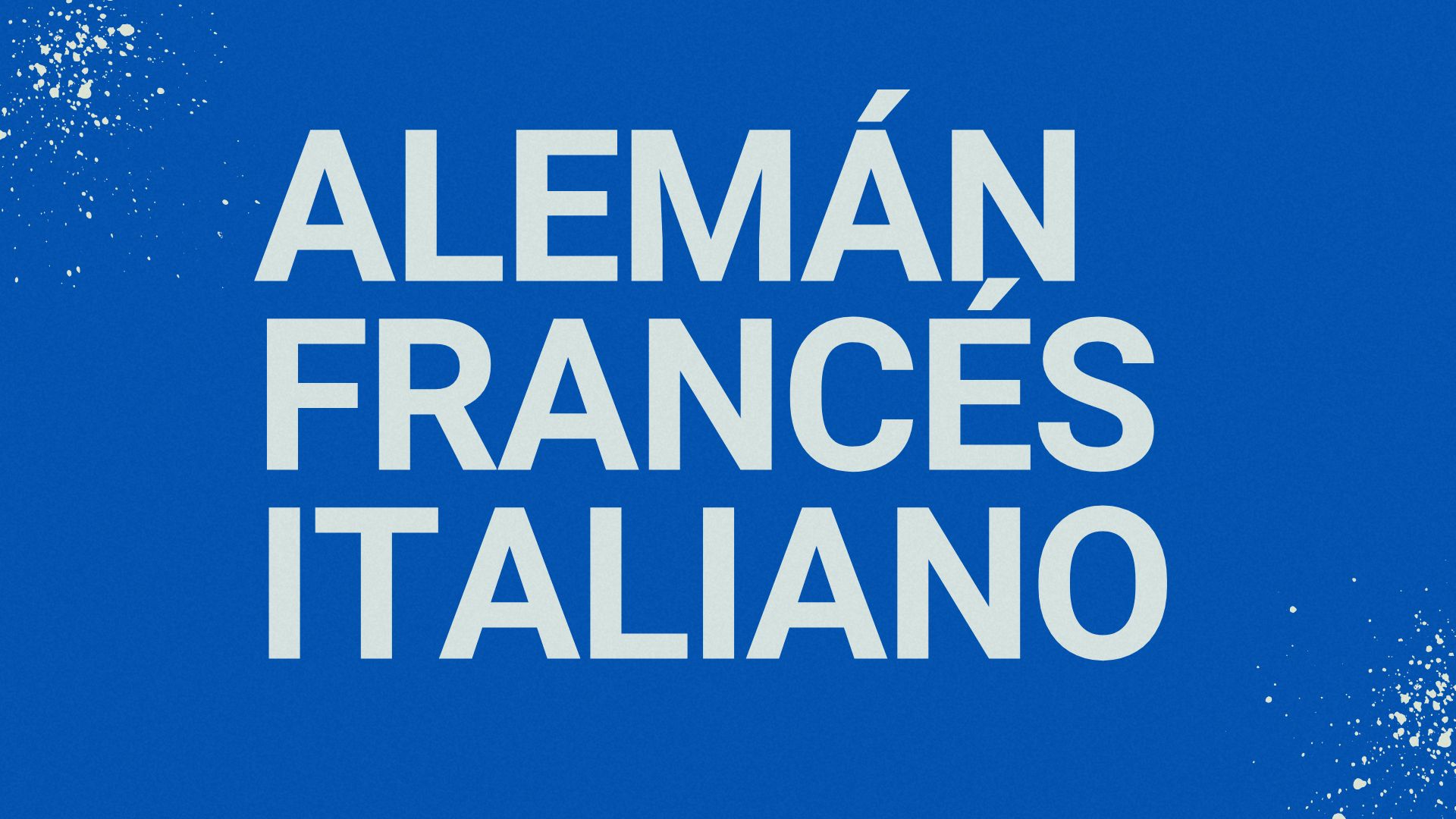 Imagen que anuncia nuevos cursos de francés, alemán e italiano