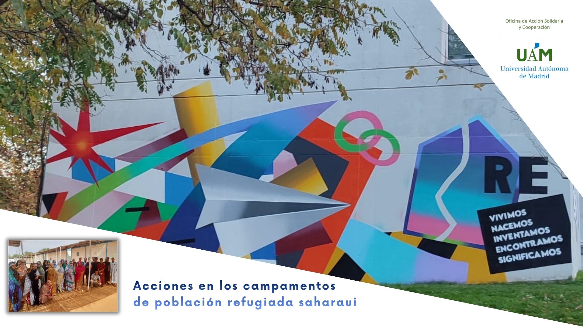 UAM Refugio CUD con población refugiada