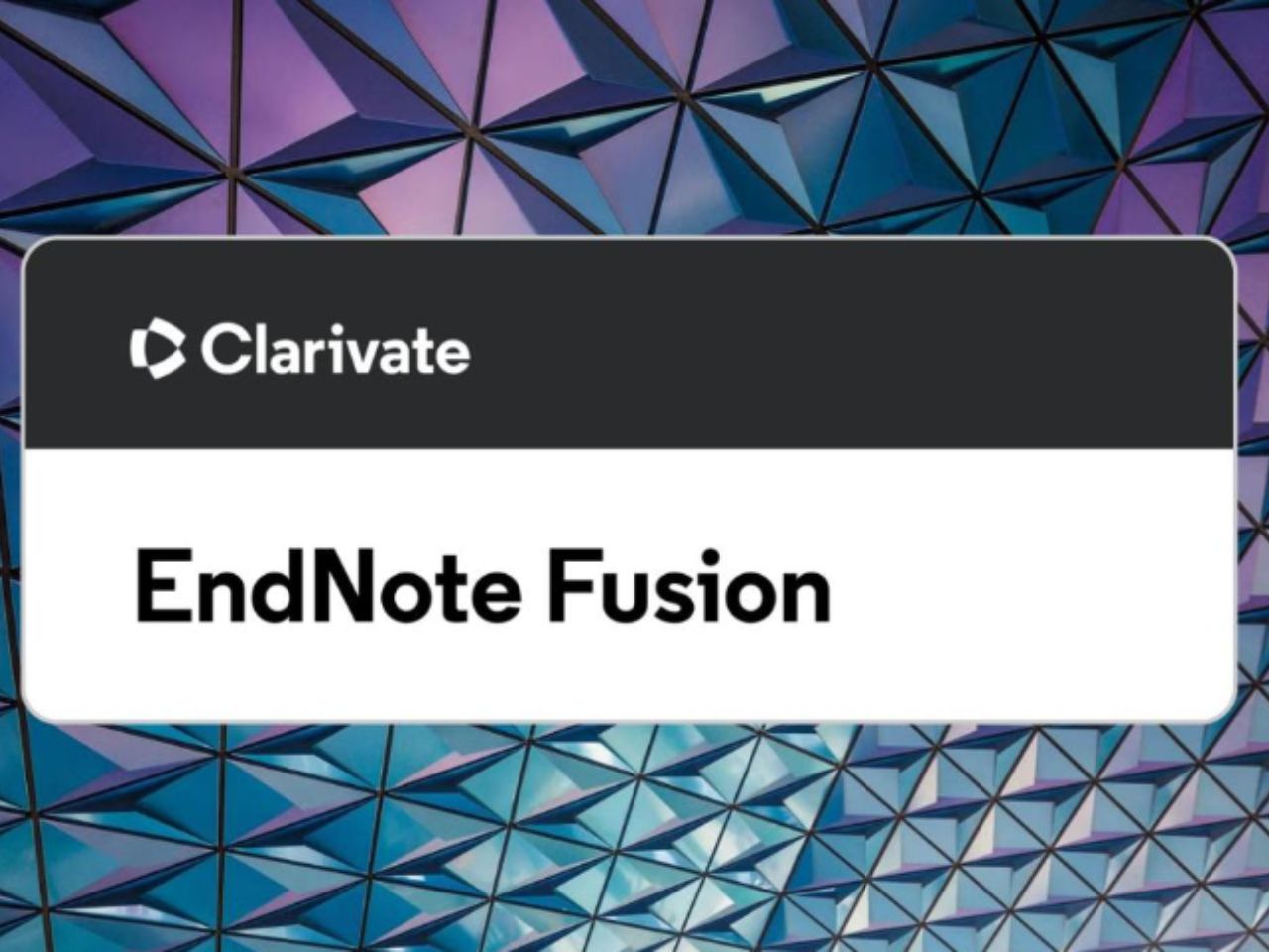 EndNote Fusion (antiguo Refworks)
