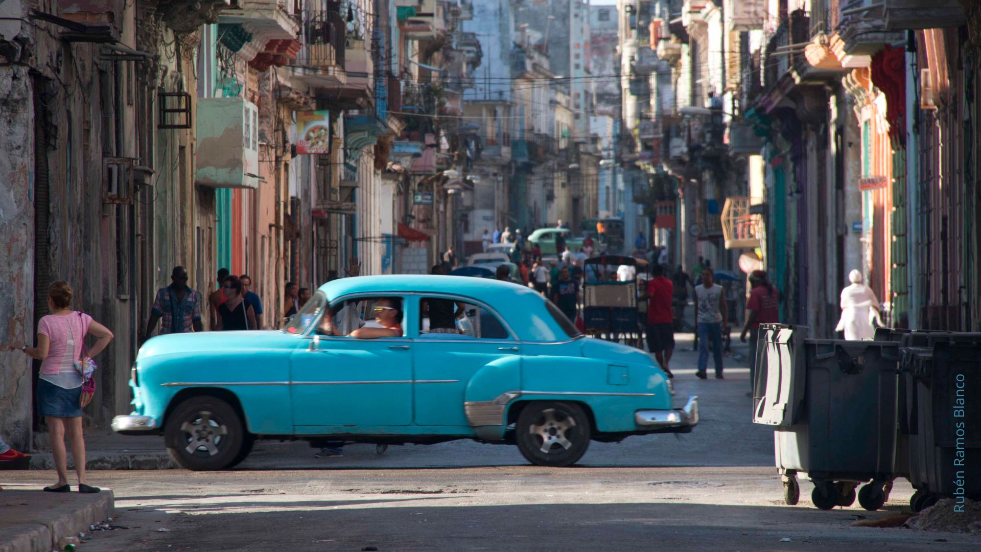 Calle en Cuba