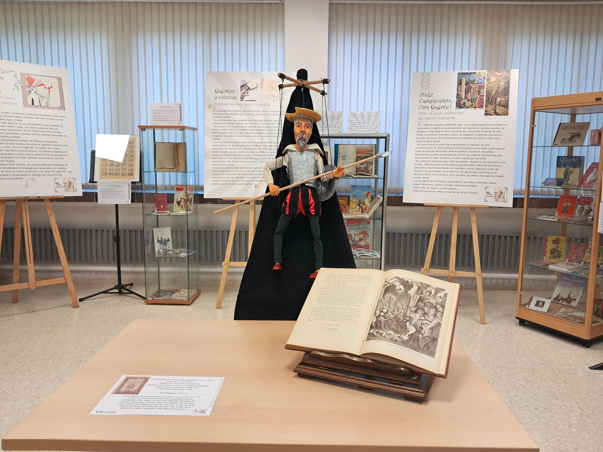 Fot exposición 20 años amando quijotes