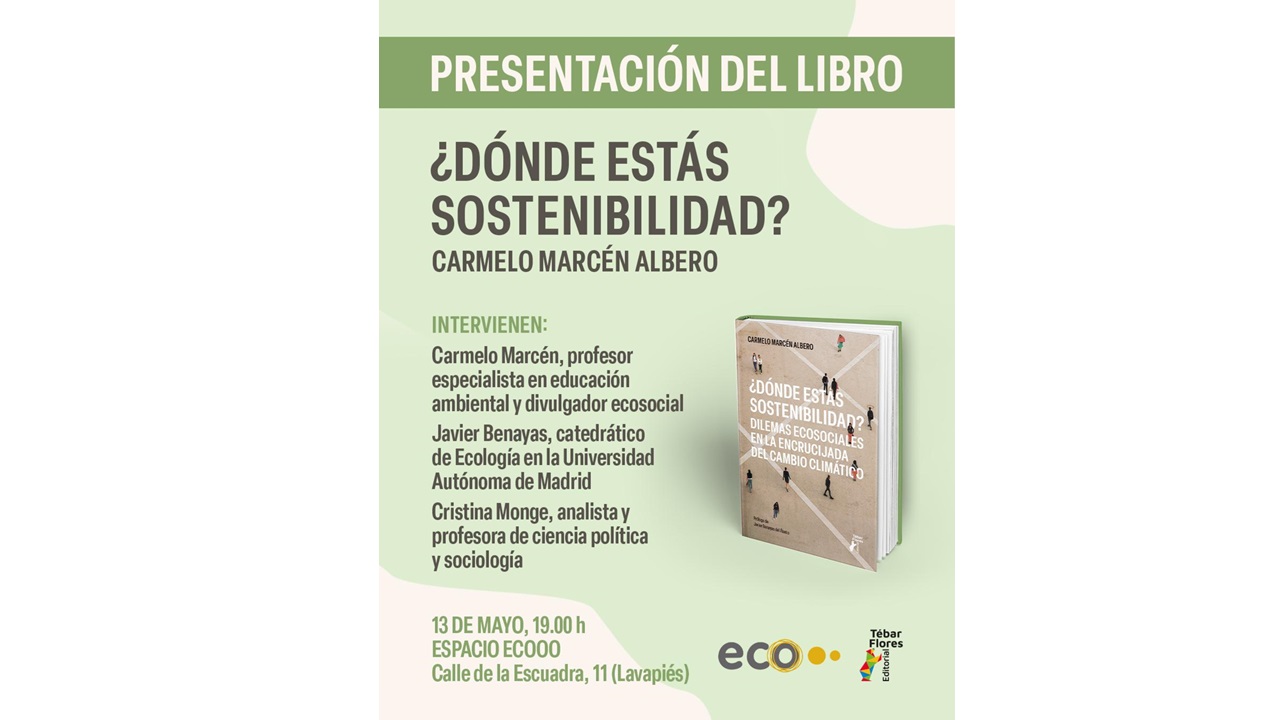 Presentacion libro ¿Dónde estás sostenibilidad?