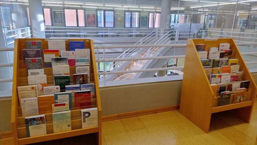 Novedades Sala 3 Biblioteca de Derecho UAM