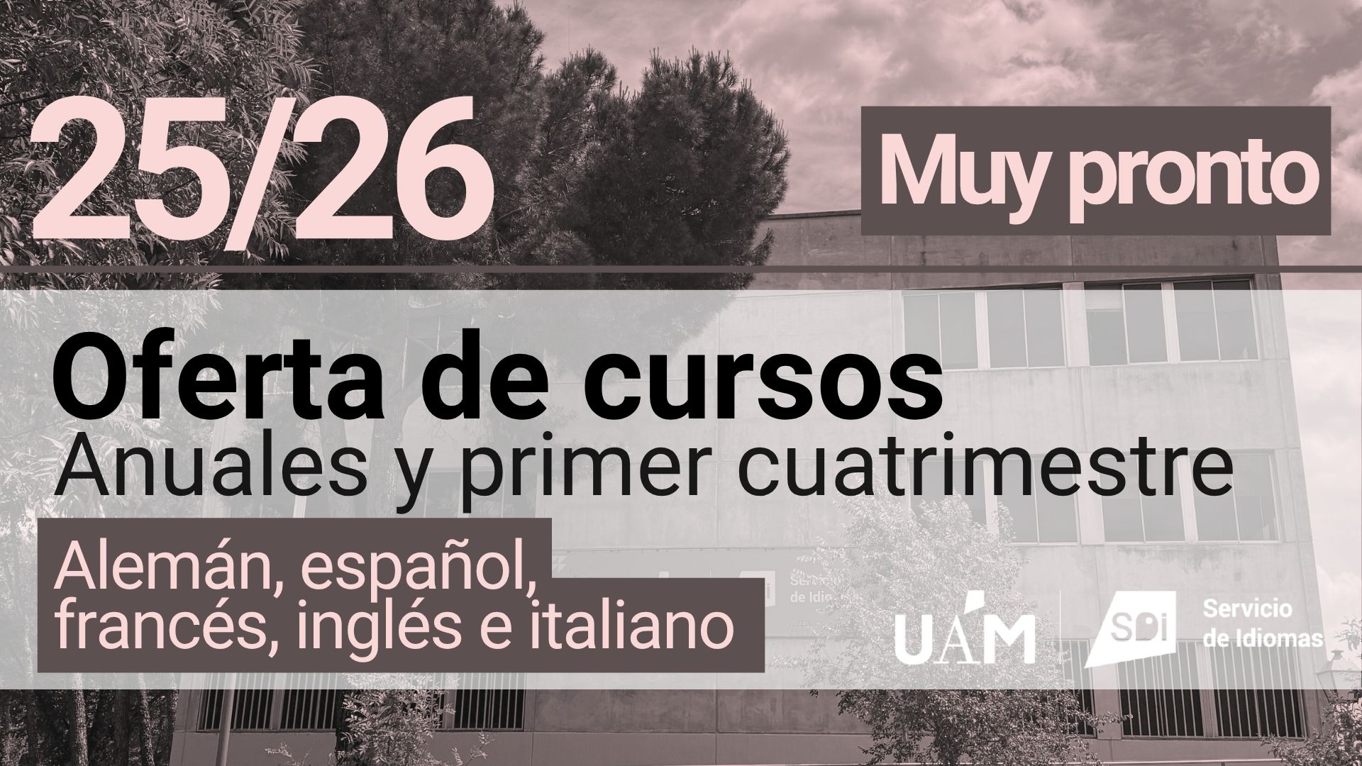 Proxima oferta idiomas