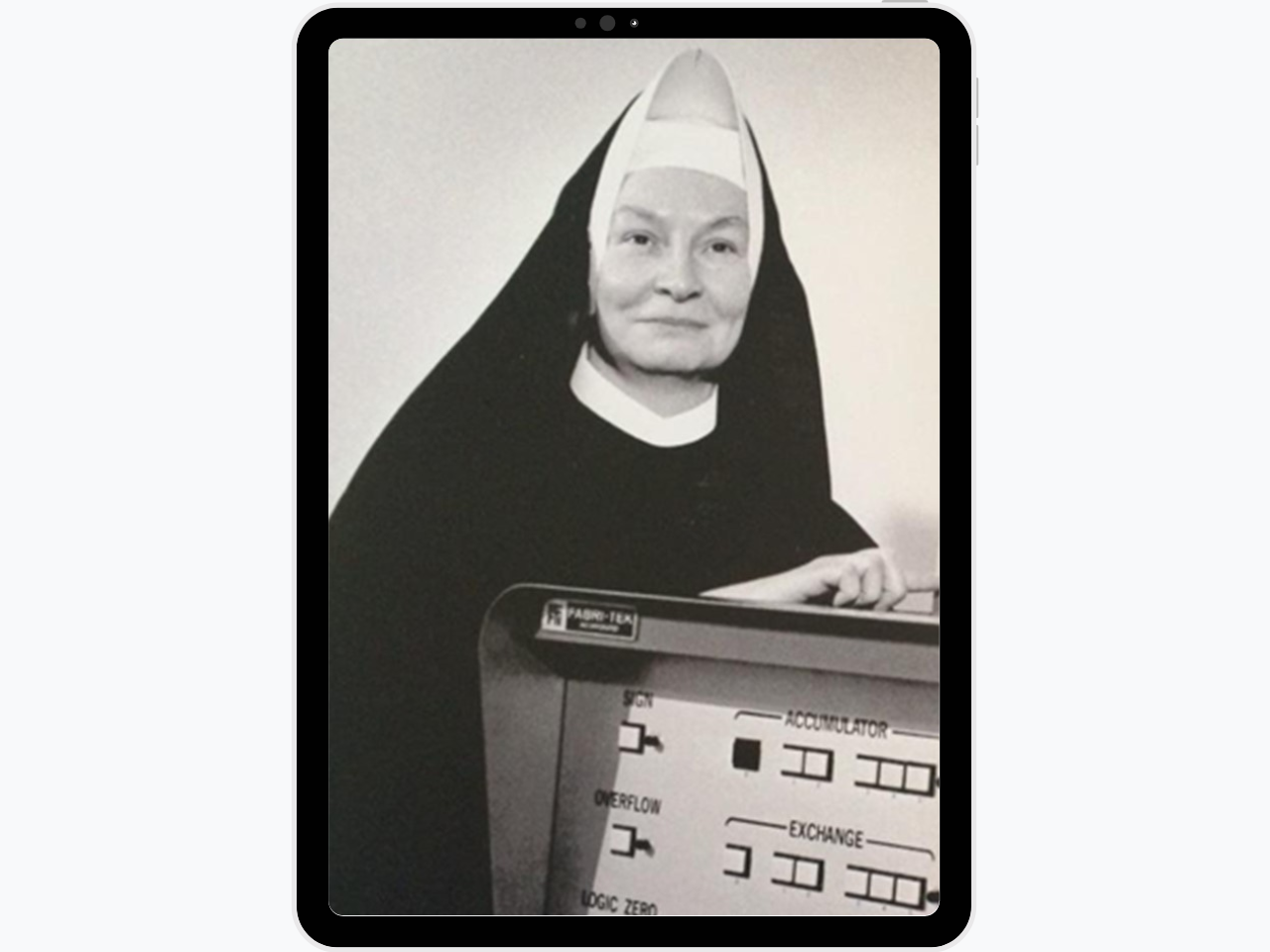 Cartel de la Exposición de Anécdotas sobre Mary Kenneth Keller 