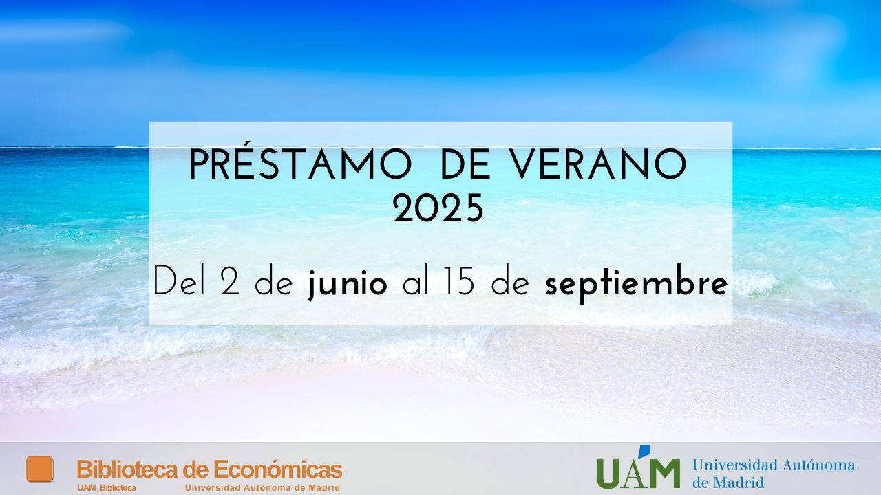 Cartel el préstamo de verano 2025: del 2 de junio al 15 de septiembre.