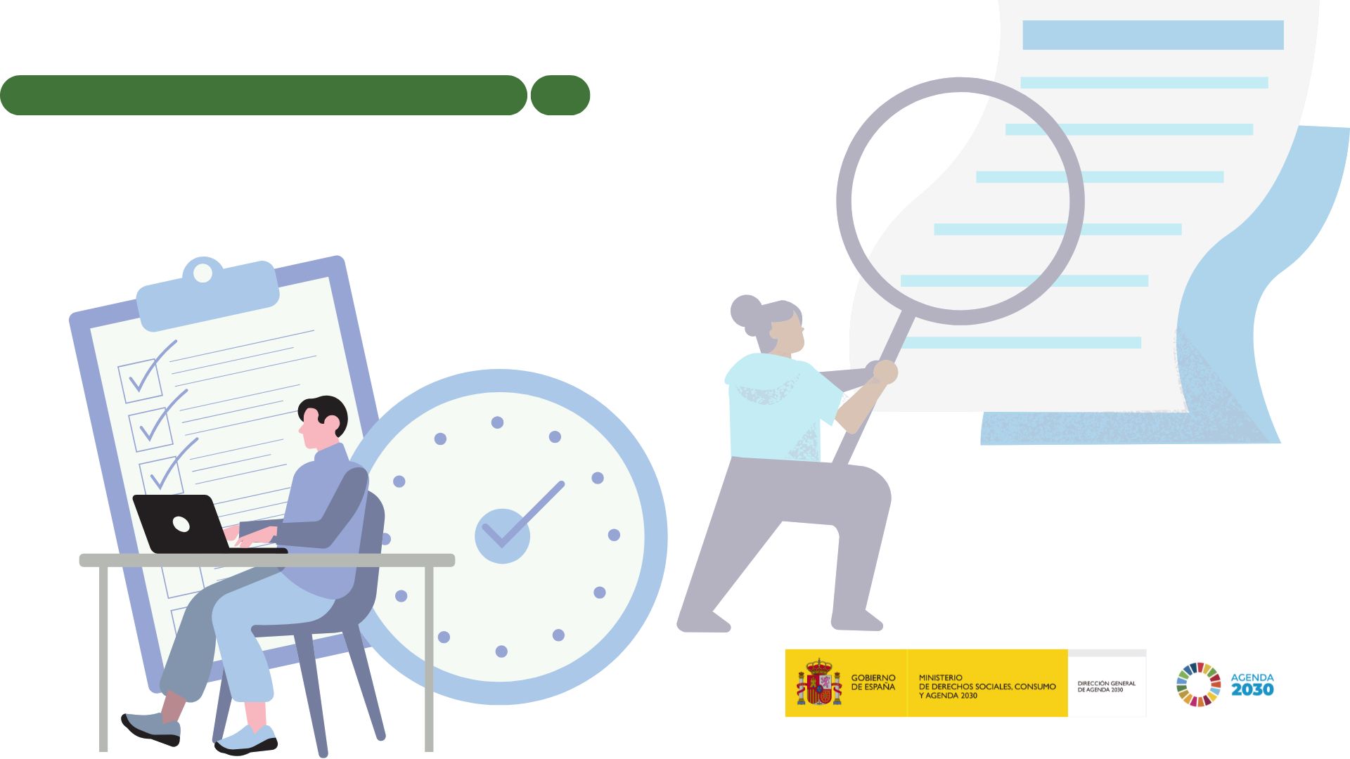 Convocatorias Ministerio de Derechos Sociales, Consumo y Agenda 2030
