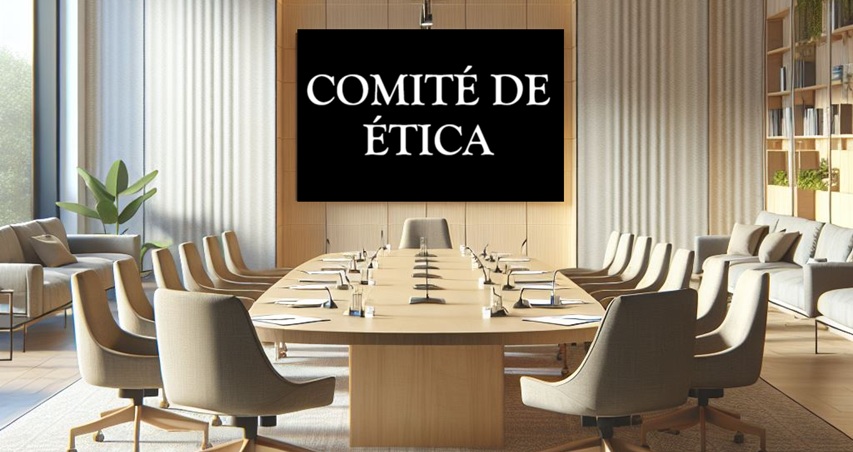 imagen de un despacho del comité de ética