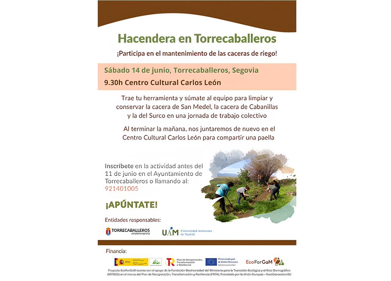 Noticia Hacendera en Torrecaballeros Segovia 