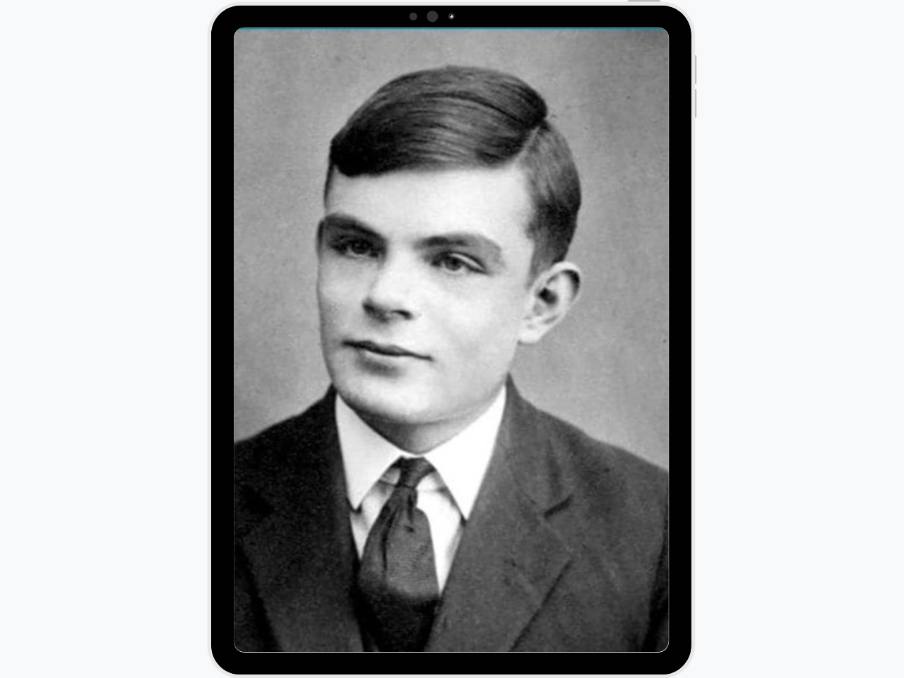 Cartel de la Exposición de Anécdotas sobre Alan Turing