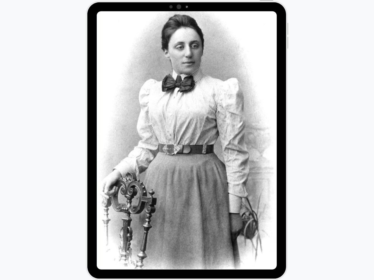 Cartel de la Exposición de Anécdotas sobre Emmy Noether 
