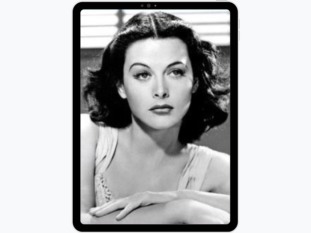 Cartel de la Exposición de Anécdotas sobre Hedy Lamarr