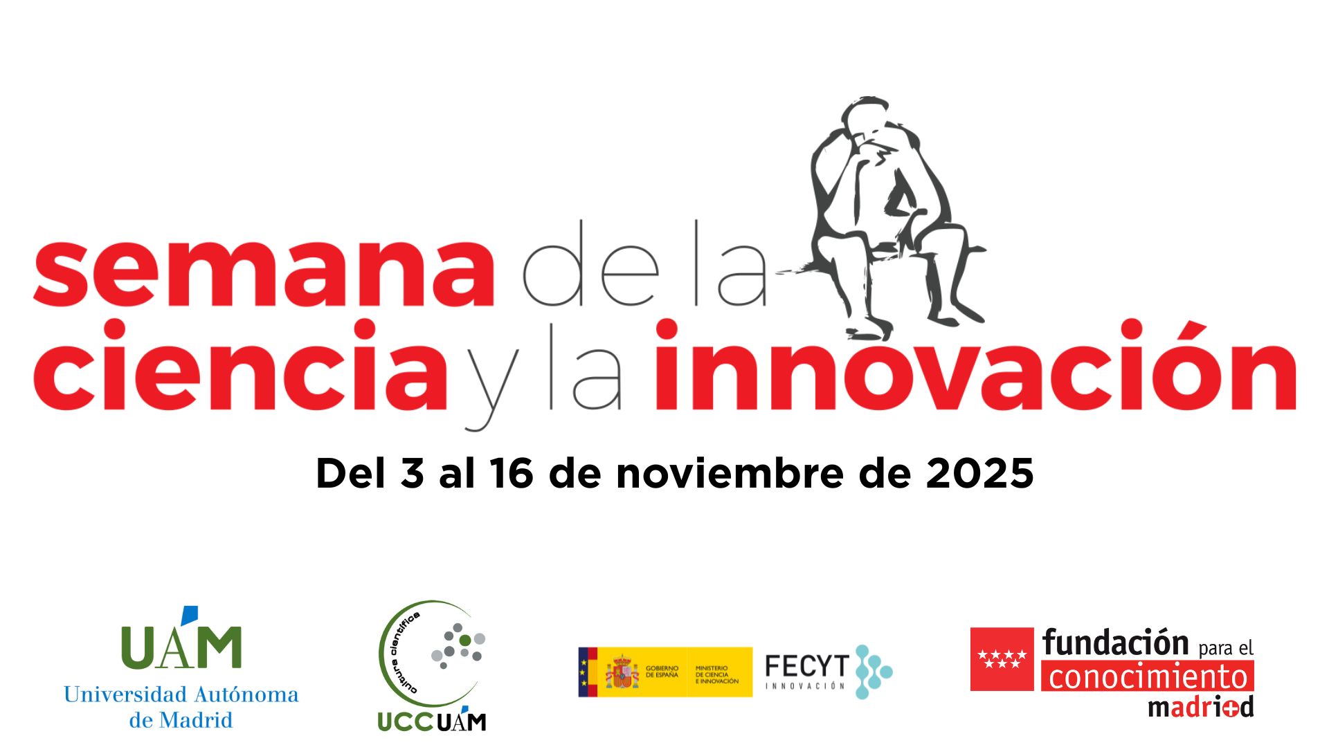 Cartel de la semana de la ciencia 2025