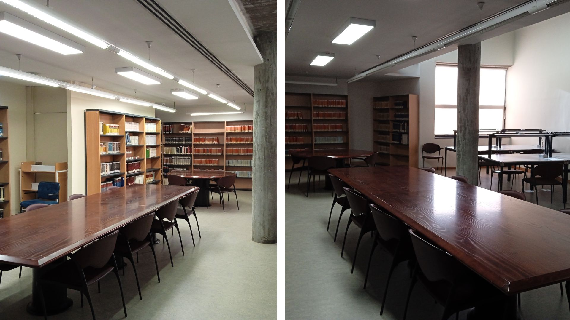 Sala del Investigador en la Biblioteca de Humanidades