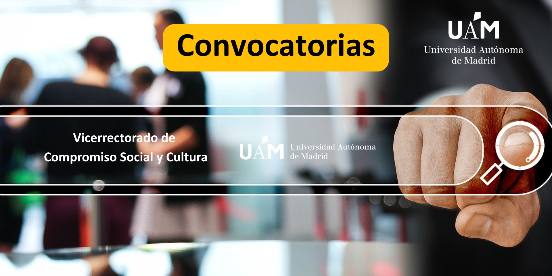 Imagen Convocatorias UAM Progr Accion Formativa Vol Universitario 25/26