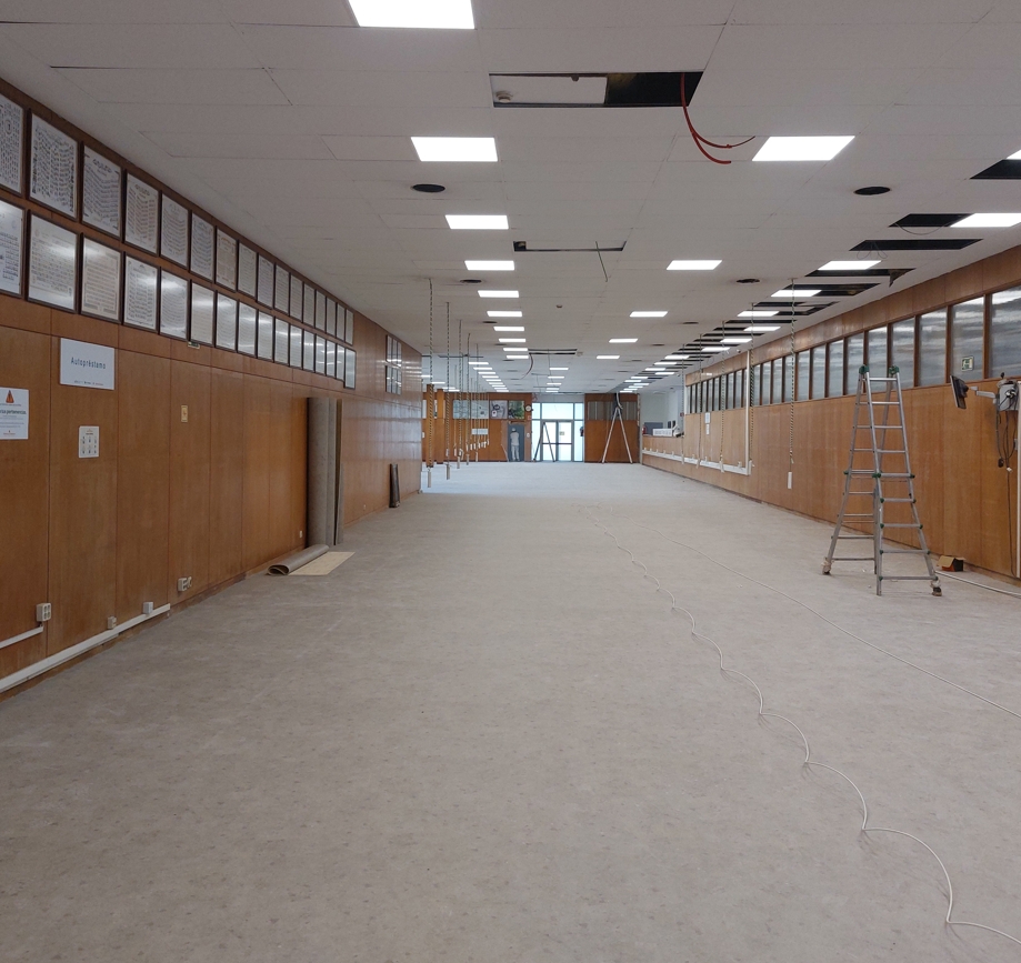 Continuan obras