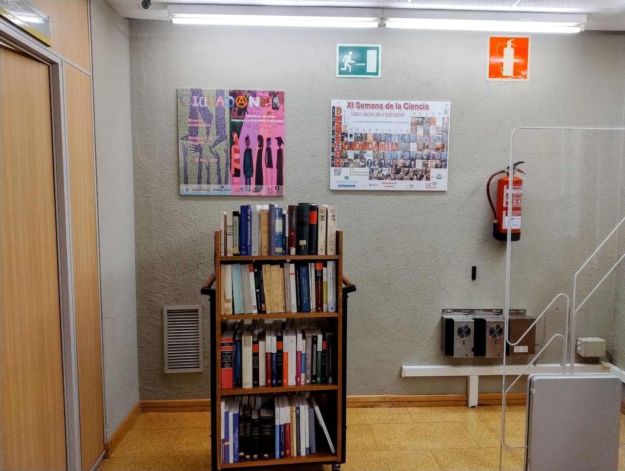Expurgo de monografías de la Biblioteca  de Derecho UAM