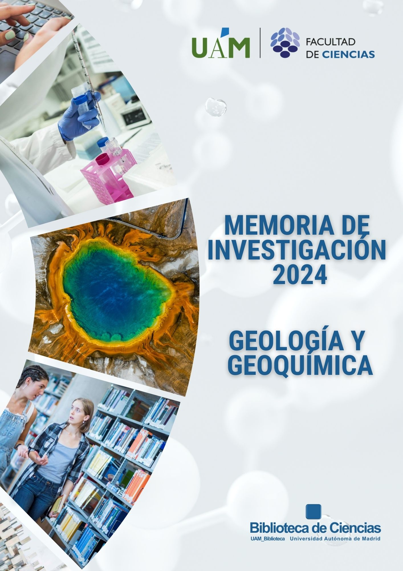 Memoria de Investigación 2024. Departamento de Geología y Geoquímica
