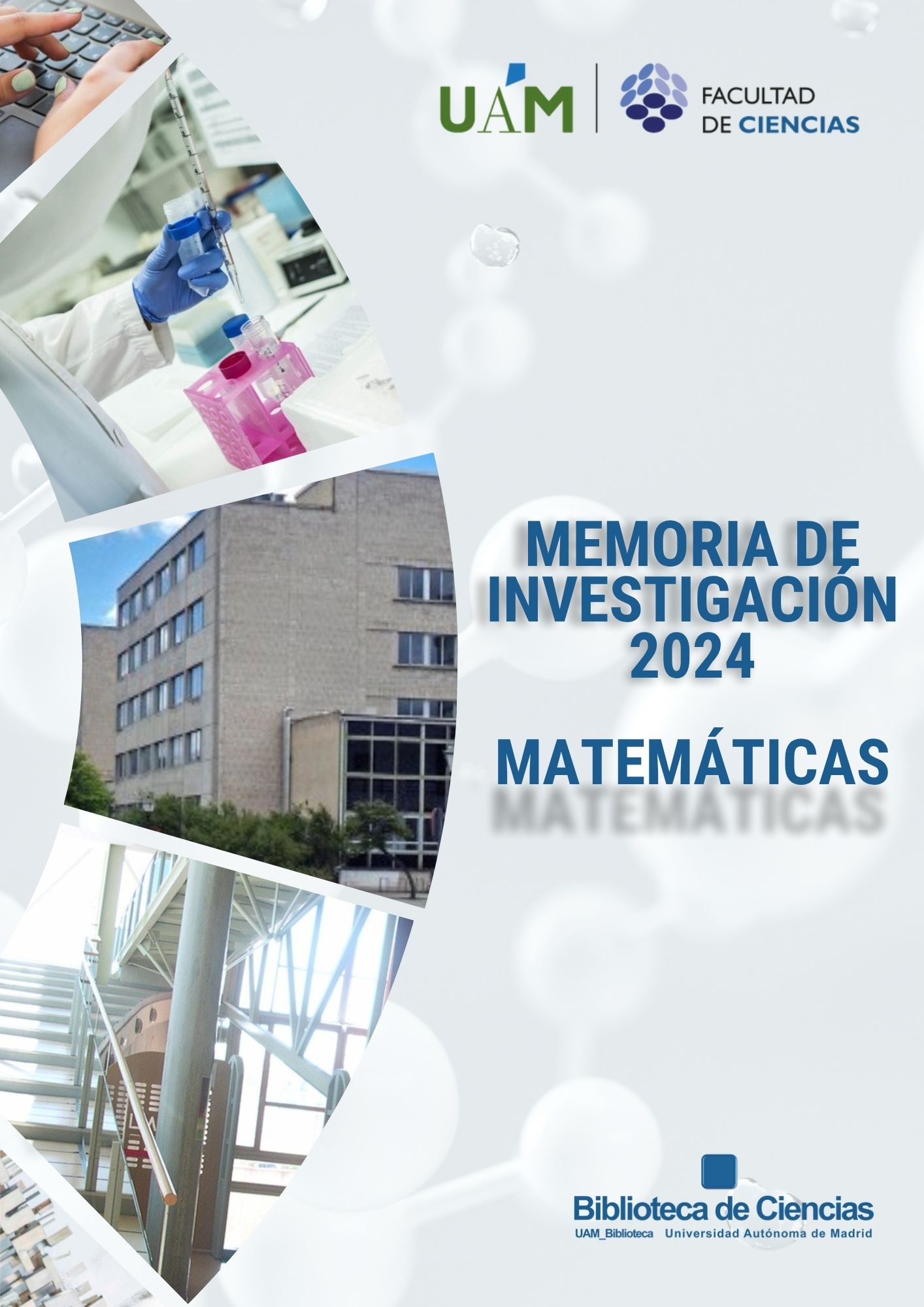 Memoria de Investigación 2024. Departamento de Matemáticas