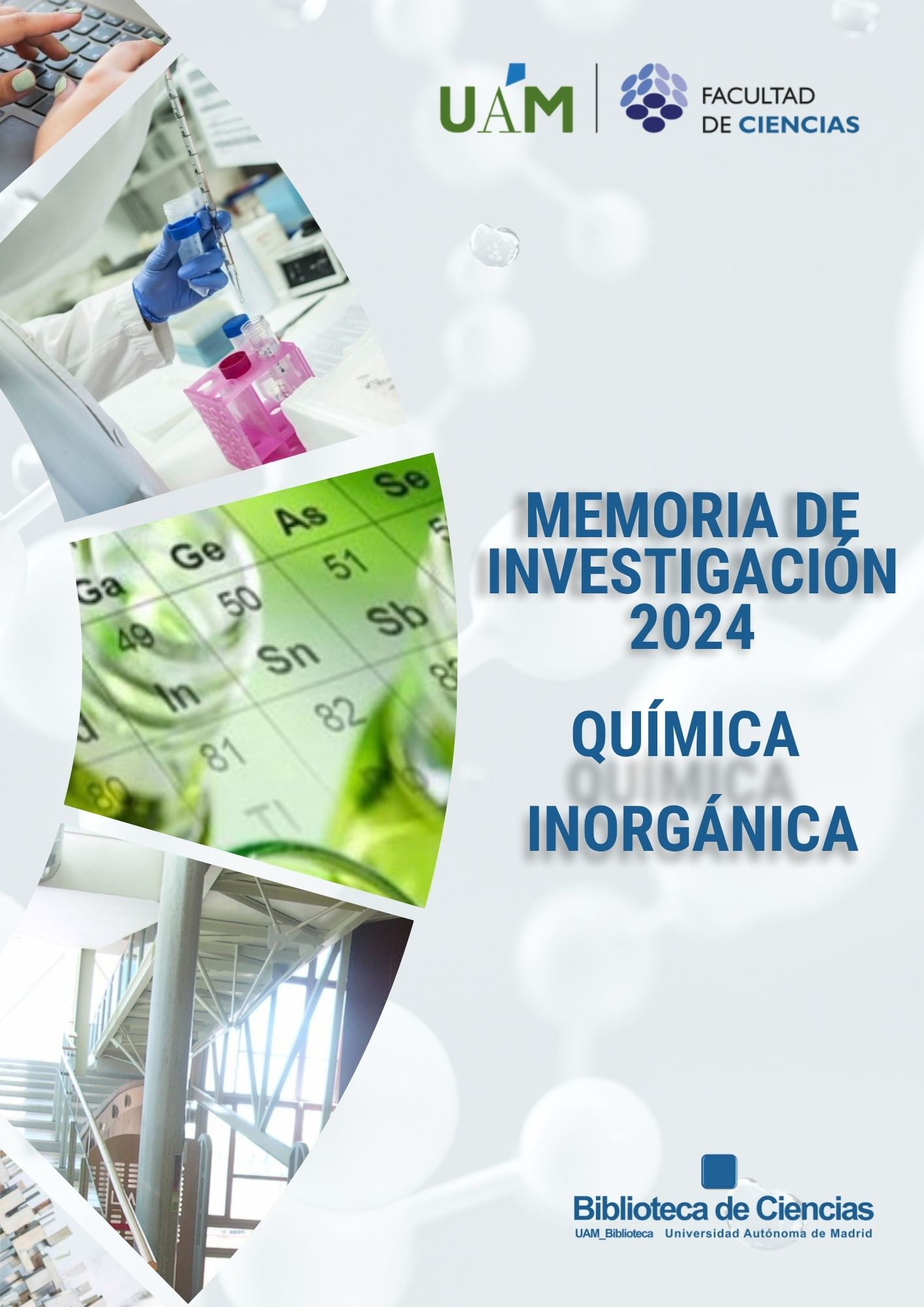 Memoria de Investigación 2024. Departamento de Química Inorgánica