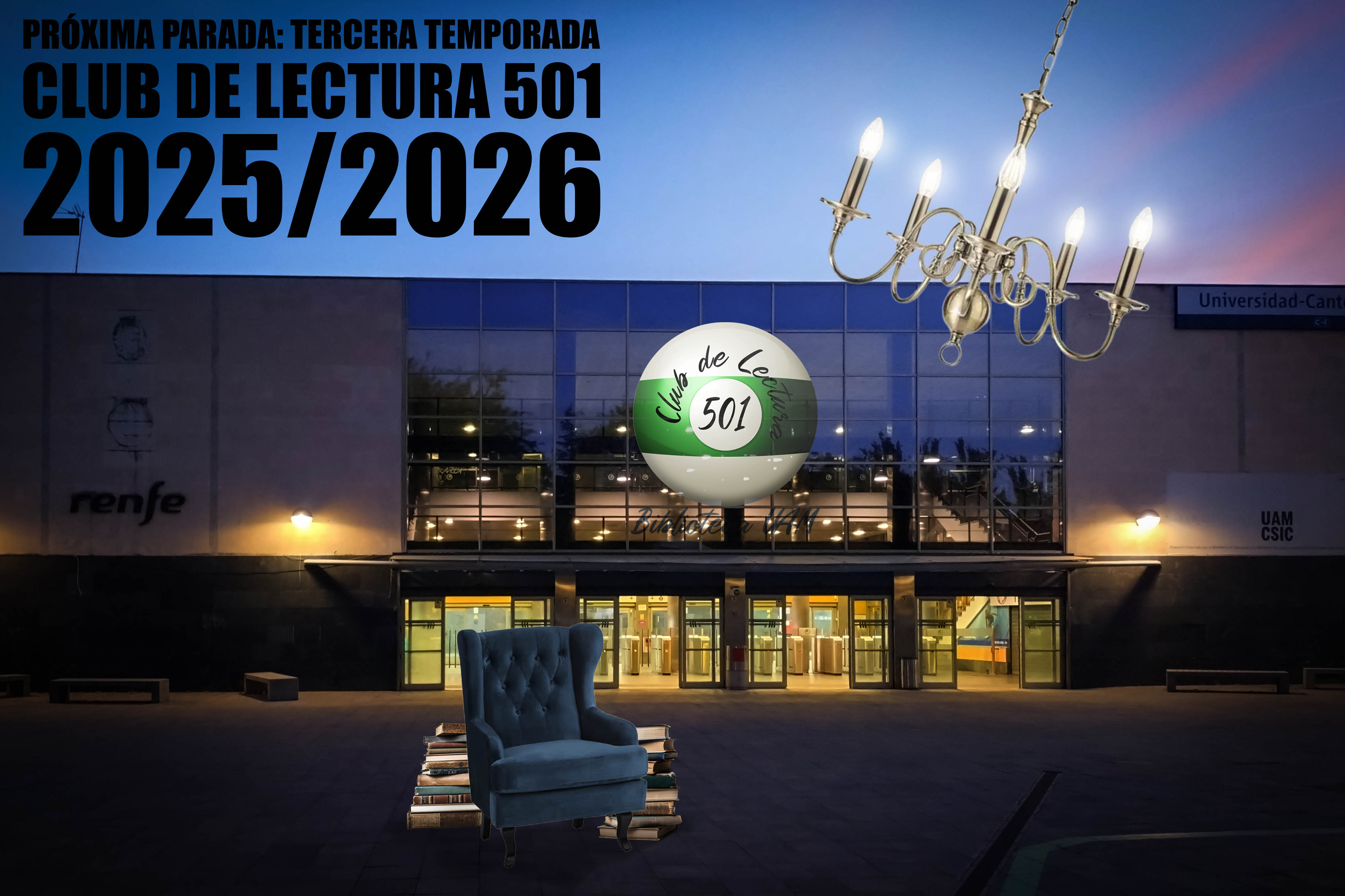 La Biblioteca de Ciencias se suma al Club de Lectura 501
