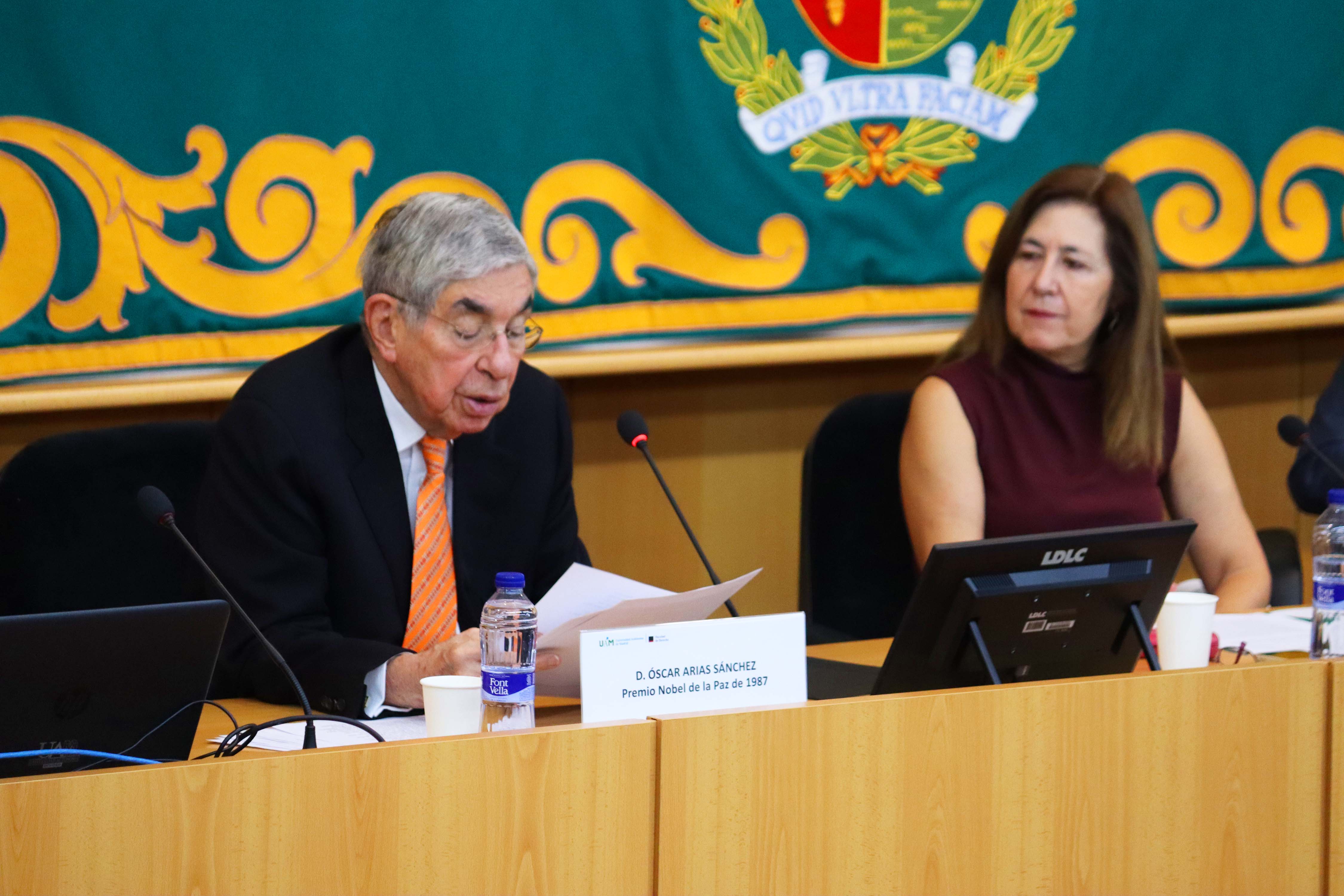 Un momento de la XIII Conferencia Tomás y Valiente en la Facultad de Derecho de la UAM. / UAM