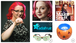 Imagen de un collage de Limor Fried