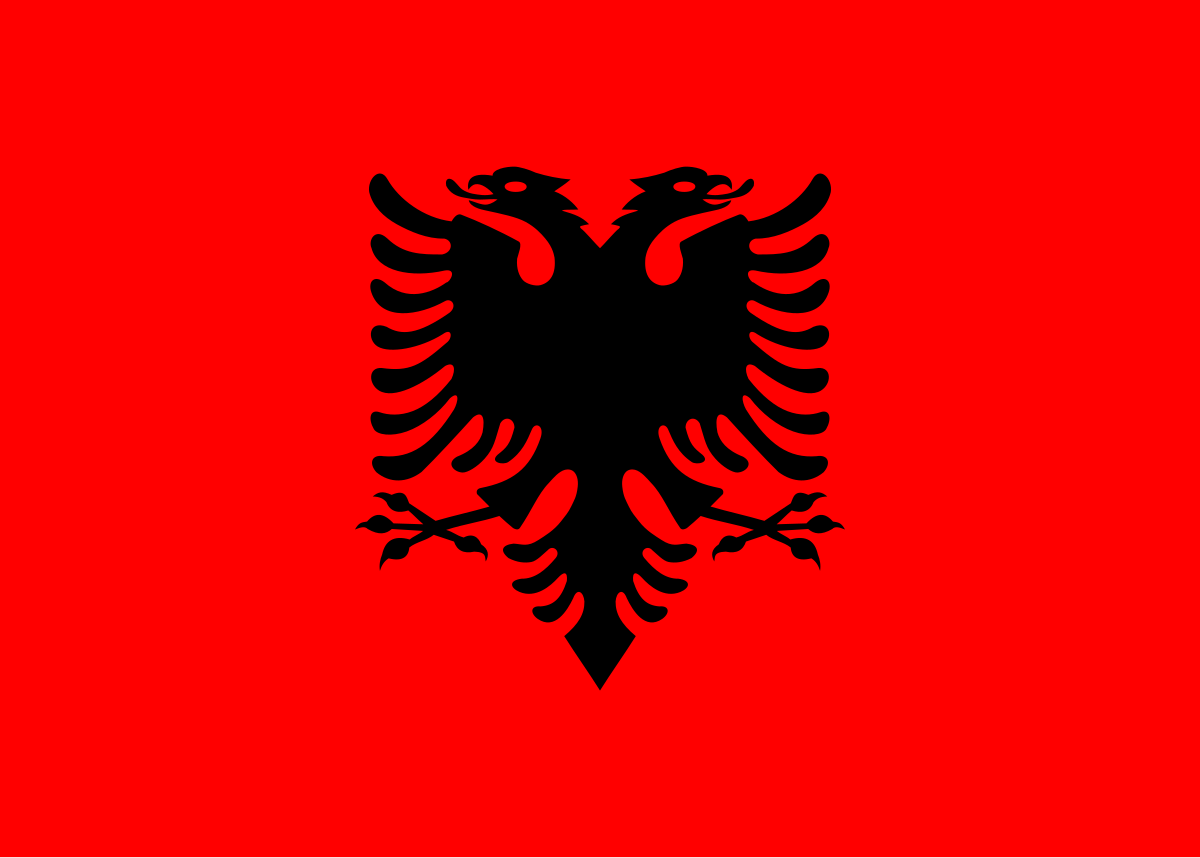 Bandera de Albania