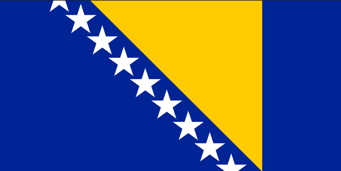 Bandera de Bosnia y Herzegovina