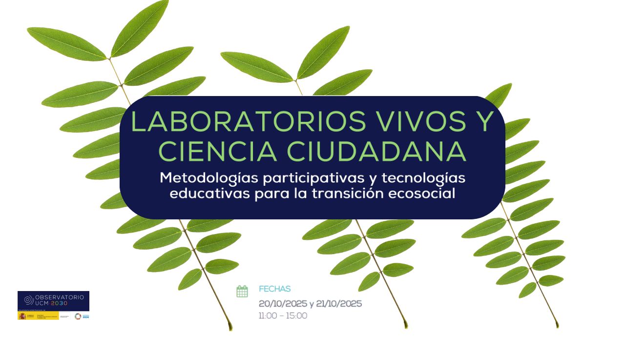 Noticia Jornada Laboratorios vivos y Ciencia ciudadana