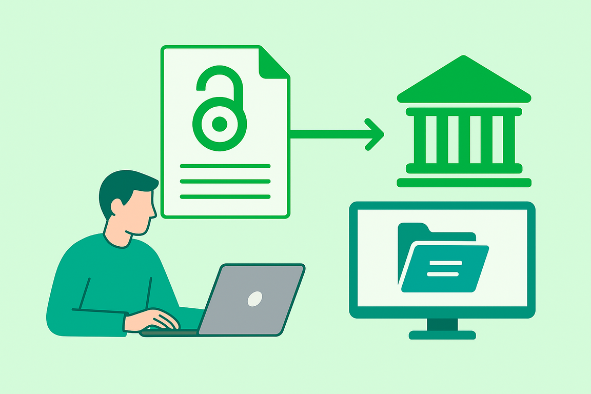 Imagen que emula el Autoarchivo