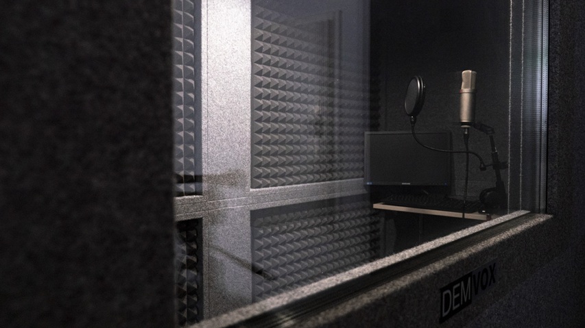 Sala de grabación de audio