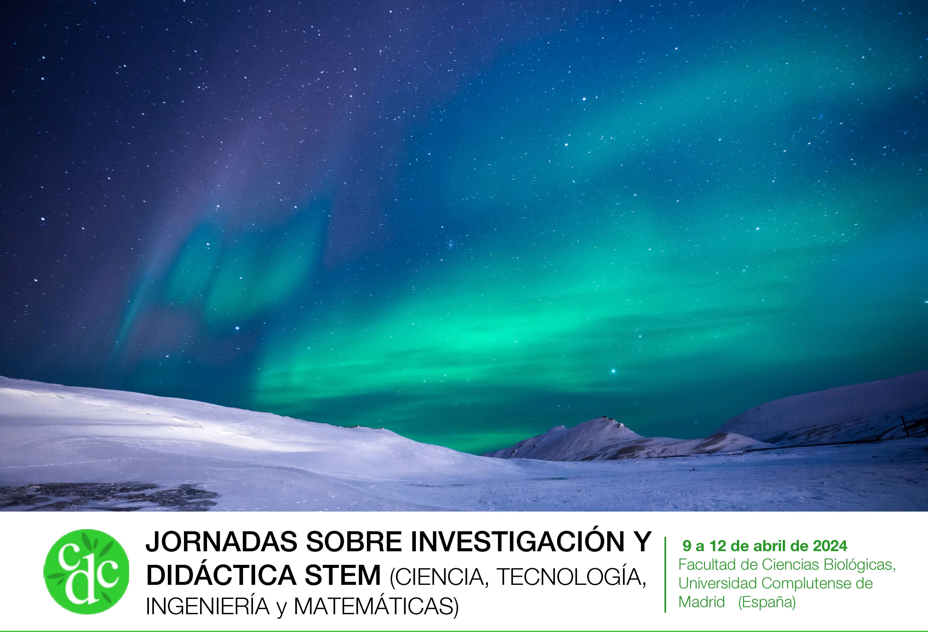 Cartel del Congreso sobre Investigación y Didáctica STEM