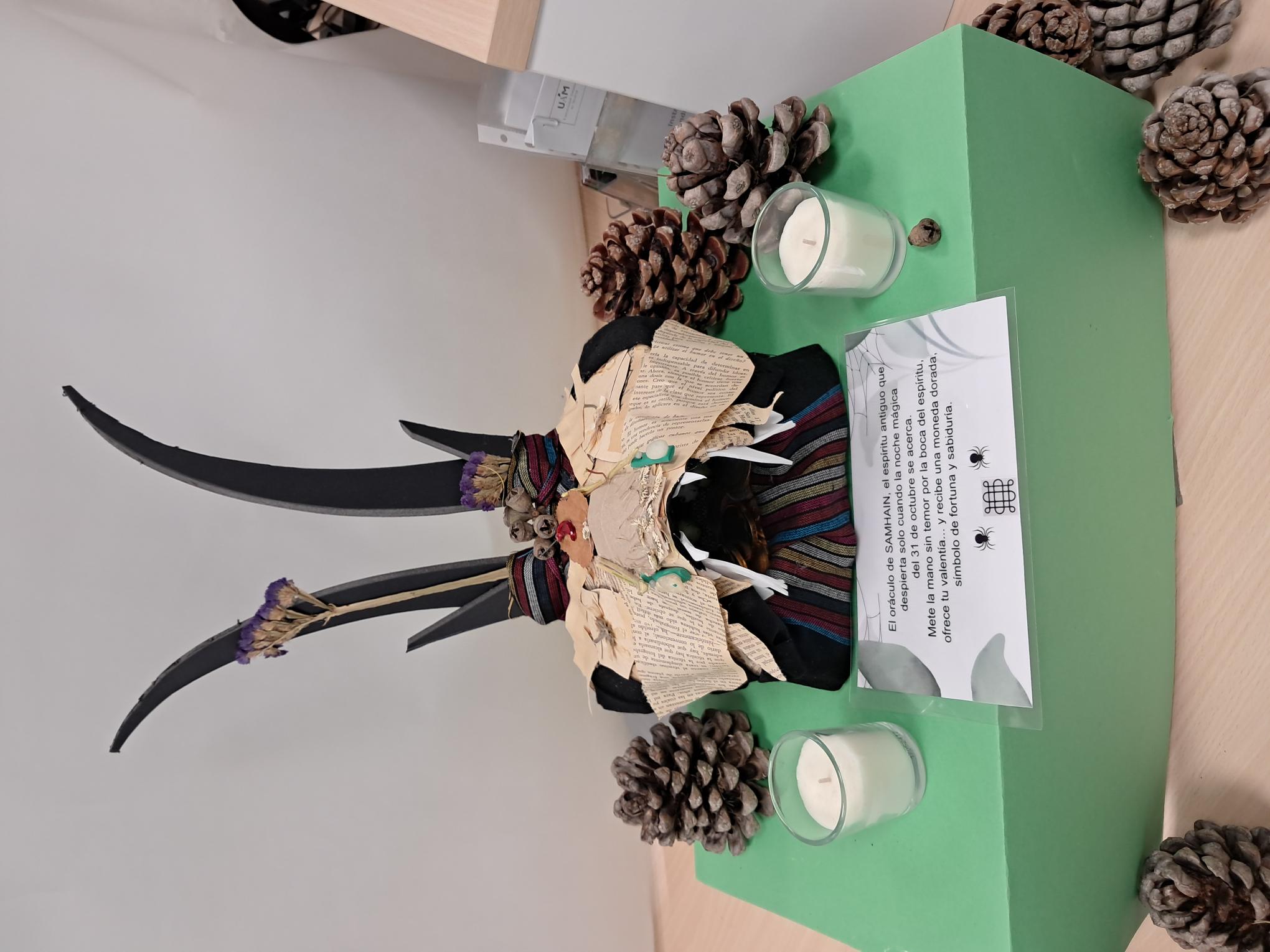 Fotografía de la exposición Samhain 2025