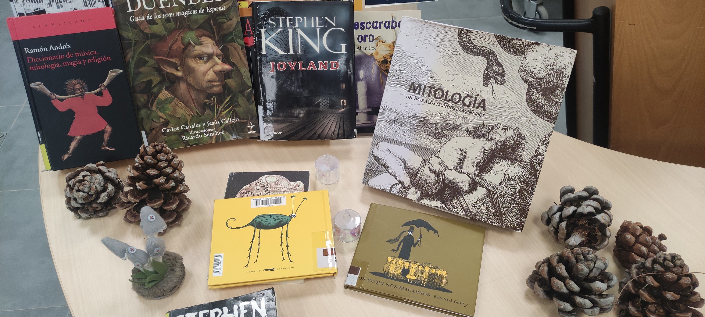 Fotografía de la exposición Samhain 2025